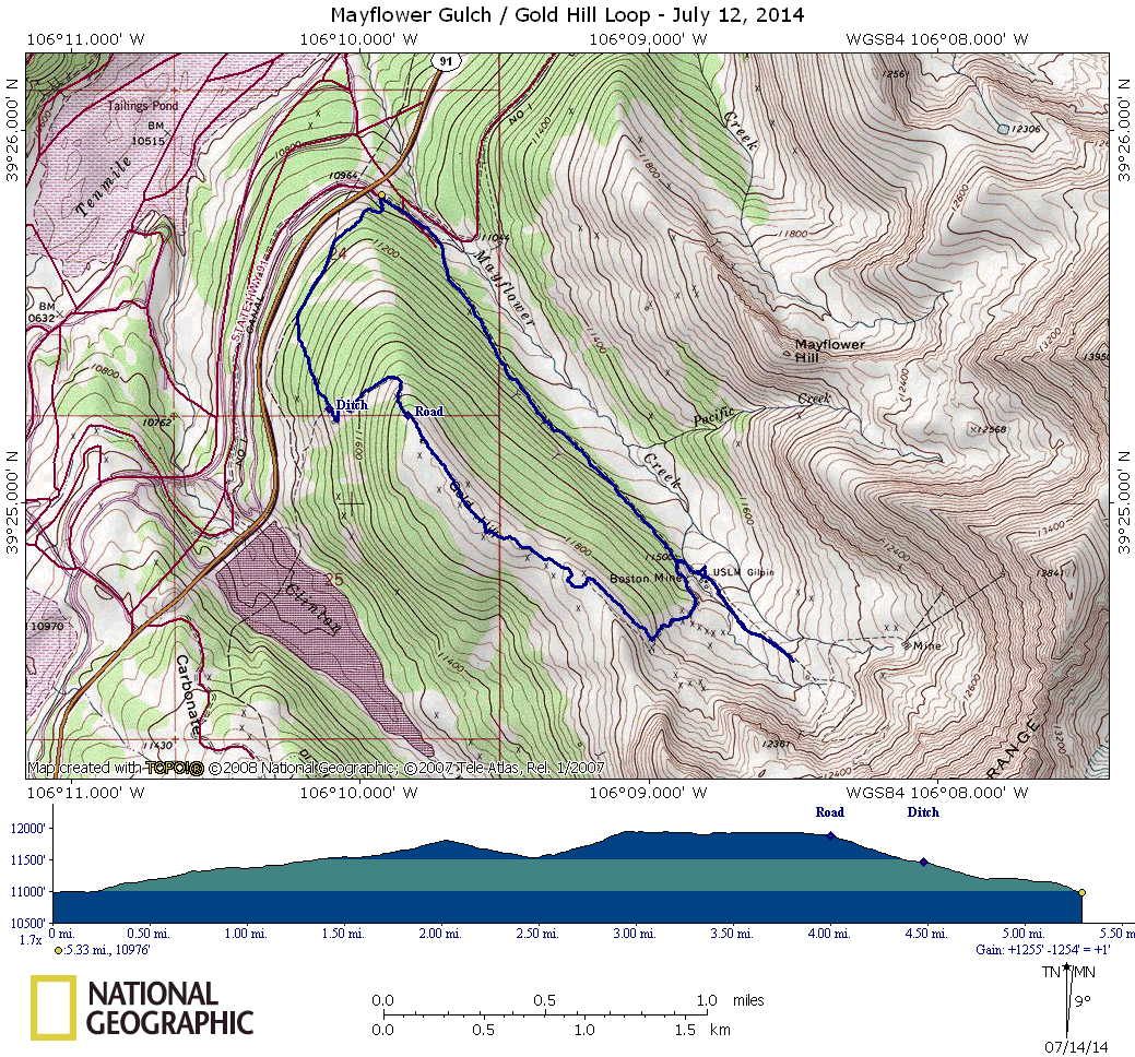 topo map